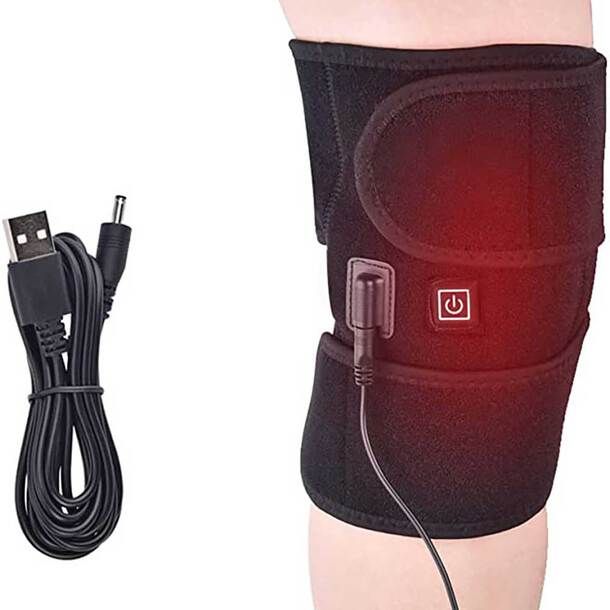Joelheira elétrica para relaxamento da articulação do joelho