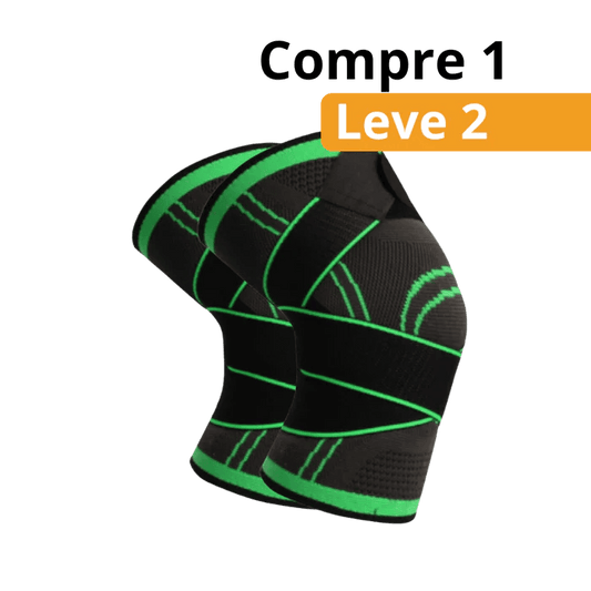 Joelheira Ortopédica de Compressão - KNEE SUPPORT - COMPRE 1 LEVE 2