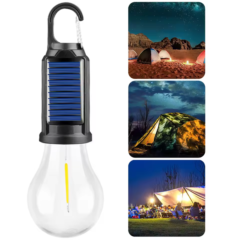 Lâmpada solar de acampamento Portátil